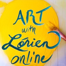 image of art with lorien supply list